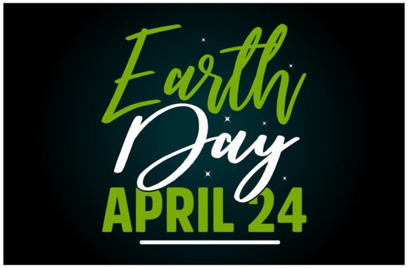 Earth Day April 24 SVG Graphics for Modern T-Shirt Designs