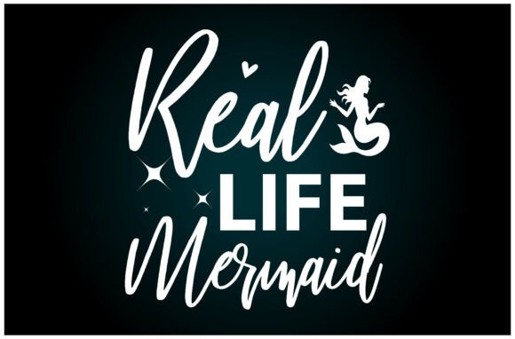 Mermaid Graphics for T-Shirt Designs & Editorial Publishing