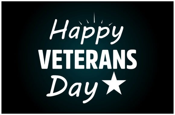 Reviewing the Happy Veterans Day SVG Graphic for Editorial Use